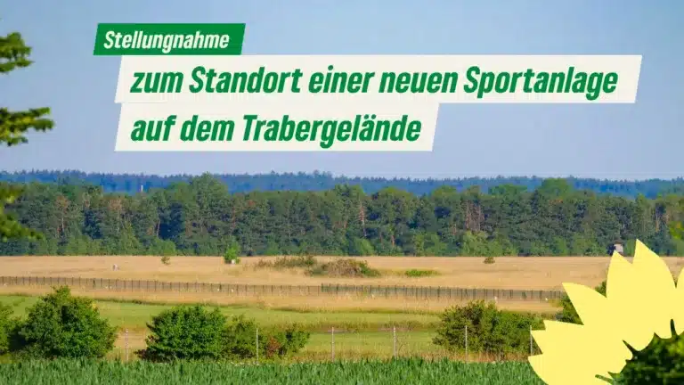 Antrag zur Ansiedelung einer neuen Sportanlage im Norden des Trabergeländes